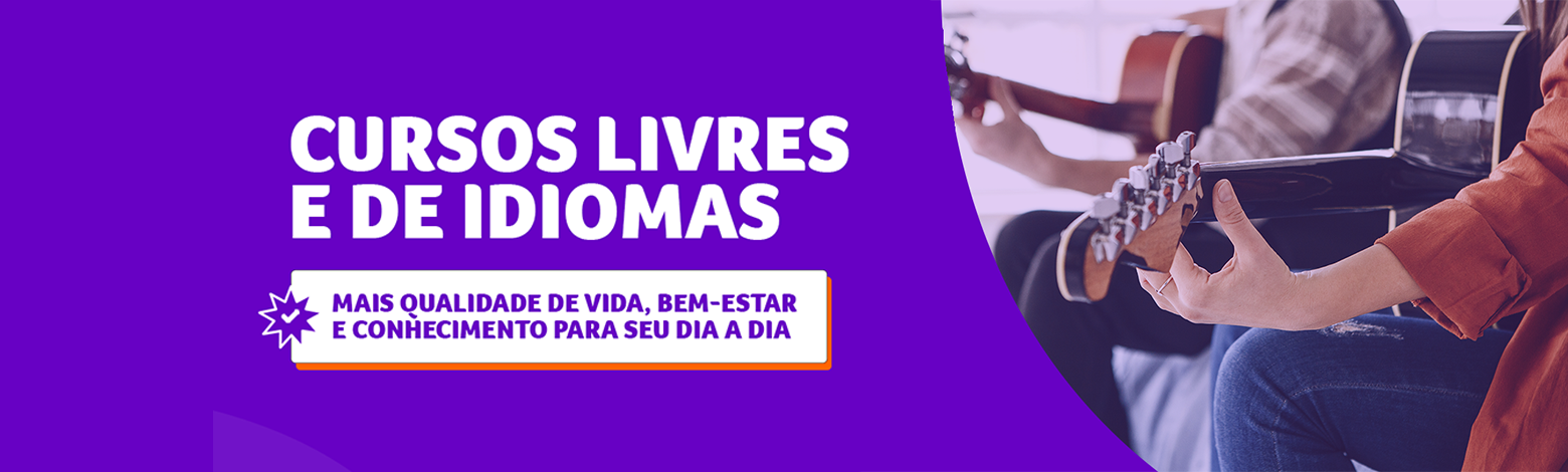 Fique ligado — cursos
