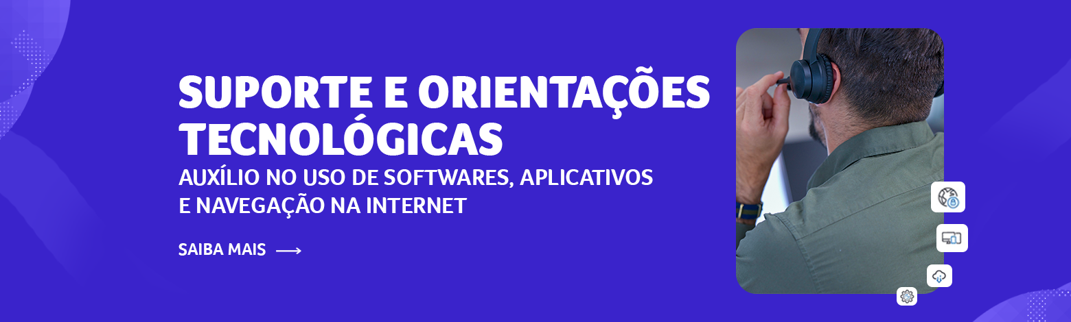 Fique ligado — suporte